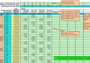 Excel Spreadsheet to Track Payroll and Excel Spreadsheet for Certified Payroll