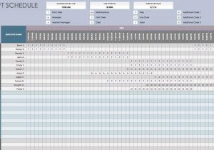 Excel Templates For Scheduling Employees And Excel Resource Scheduling Template