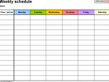 Excel Time Management Spreadsheet Freeware