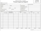 Expense Report Form Excel And Travel And Business Expense Report Columbia University