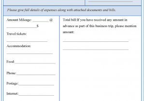 Expense Report Policy Sample And Expense Claim Policy Sample