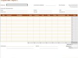 Expense Report Sample Excel And Company Expense Report Sample