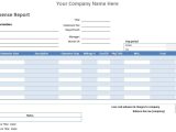 Expense Report Template For Numbers And Expense Report Template For Truck Drivers