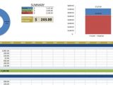 Expenses Spreadsheet Template for Small Business