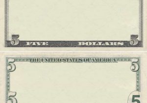 Fake 50 Dollar Bill Template And Free Dollar Bill Template Download
