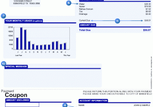 Fake Utility Bill Template Download And Water Bill Template