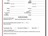 Fence proposal template and free template for estimate form