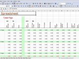 Financial Spreadsheet for Small Business and Expense Worksheet for Small Business