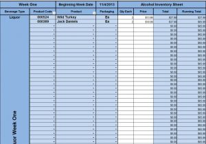 Food Storage Inventory Sheet And Inventory Management Software In Excel