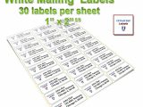 Free Address Label Templates And Free Label Template 30 Per Sheet