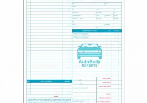 Free Auto Body Repair Estimate Template Forms And Free Automotive Repair Estimate Templates