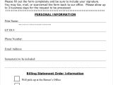 Free Billing Statement Template And Free Sample Billing Statement Template