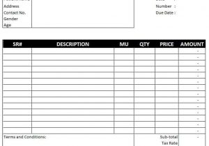 Free Billing Statement Templates Download And Free Printable Billing Statements