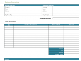 Free blank invoice template microsoft word and service invoice template