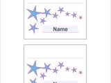 Free Blank Place Card Template And Place Card Template Indesign