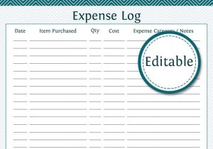 Free Business Expense Spreadsheet Template And Business Expense Tracking Template Excel
