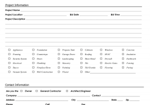 Free construction estimate template for mac and free contractor estimating forms