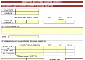 Free Construction Invoice Forms And Excel Invoice Template Free