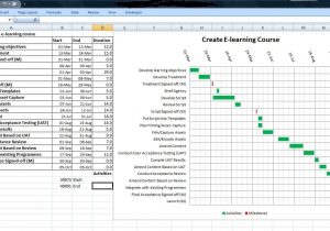 Free Download Gantt Chart Template For Excel 2007 And Free Download Gantt Chart Template For Excel 2010
