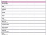 Free Download Wedding Budget Worksheet And Household Budget Template Printable