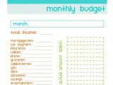 Free Easy Family Budget Worksheet And Simple Family Budget Worksheet Excel