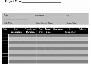 Free Excel Construction Bid Template And Construction Project Schedule Template Excel Free Download