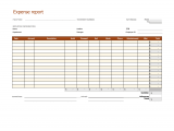 Free Expense Report Form Pdf And Business Travel Expense Report Form