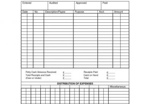 Free Expense Report Form Pdf And Small Business Expense Report Template Excel