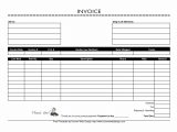 Free Fill In Invoice Form And Blank Invoice Template Word