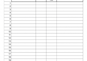 Free Hipaa Sign In Sheets And Training Sign In Sheet Excel