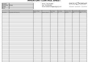 Free Inventory Management Templates In Excel And Excel Spreadsheet For Inventory Management