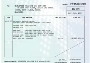 Free Invoice Template And Customizable Invoice Template