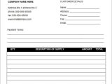 Free Invoice Template Excel And Online Invoicing For Small Business