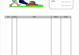 Free Lawn Care Invoice Template And Lawn Care Invoice Examples