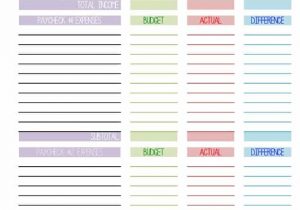 Free monthly budget worksheet excel and simple budget worksheet