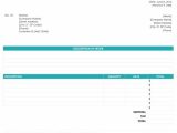 Free Online Sales Invoice Templates And Easy Printable Invoice