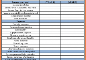 Free Personal Financial Statement Template And Free Simple Personal Financial Statement Template