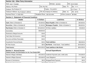 Free Personal Financial Statement Template Excel And Free Sample Personal Financial Statement Template