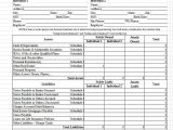 Free Personal Financial Statement Template Word And Free Personal Financial Statement Template Pdf