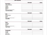 Free printable business budget templates and free printable expense sheet