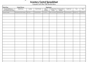 Free Printable Inventory Control Sheets And Store Inventory Software Excel