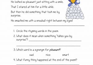 Free printable second grade reading comprehension worksheets and 2nd grade reading comprehension games