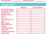 Free sample business budget worksheet and free printable monthly expense forms