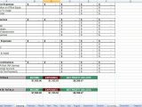 Free Tax Spreadsheet Templates And Monthly Expenses Template For Small Business