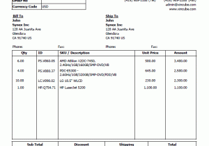 Free Template For Invoice Forms And Online Invoice Template Word