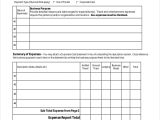 General Reimbursement Form And Employee Expense Reimbursement Through Payroll