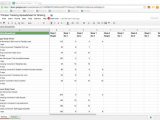 Google Spreadsheet Project Management