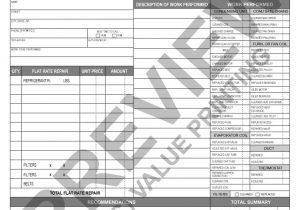 HVAC Forms Pdf And Free HVAC Flyer Template