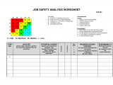 Hazard Analysis Worksheet For Raw Material And Sample Hazard Analysis