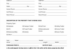 Horse Trailer Bill Of Sale Template And Horse Equine Bill Of Sale